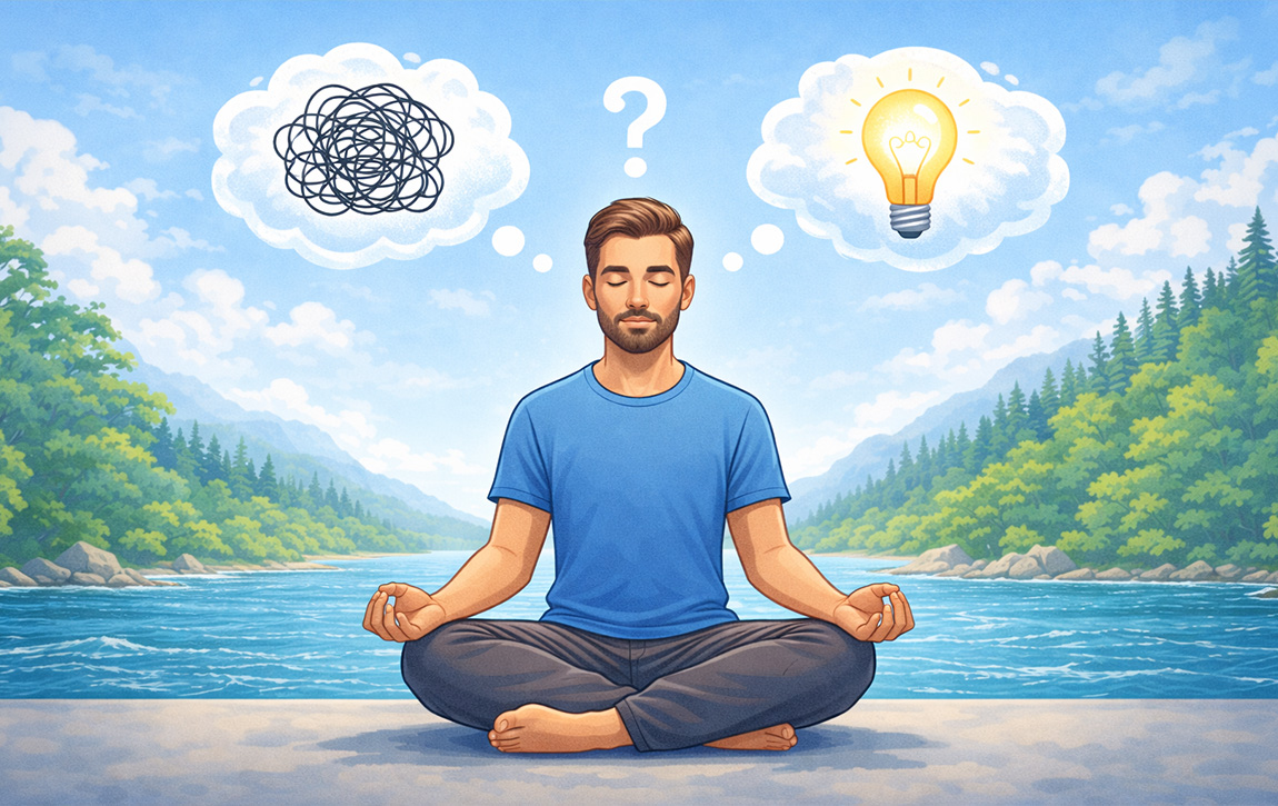 Are You Supposed to Think While Meditating